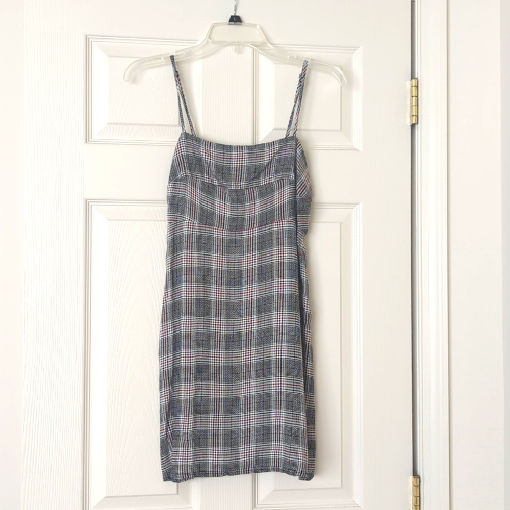Spaghetti strap mini dress